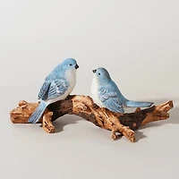 9.5" Birds on Branch Tabletop Figurine