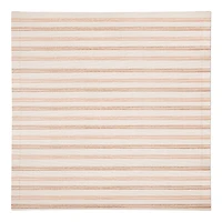 Rust Loose Lines 10" x 10" Cotton Twill Napkin