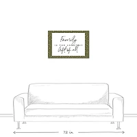 Family Greatest Gift Twinkle Canvas Wall Art