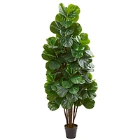 6ft. Potted Green Fiddle Leaf Fig Artificial Tree