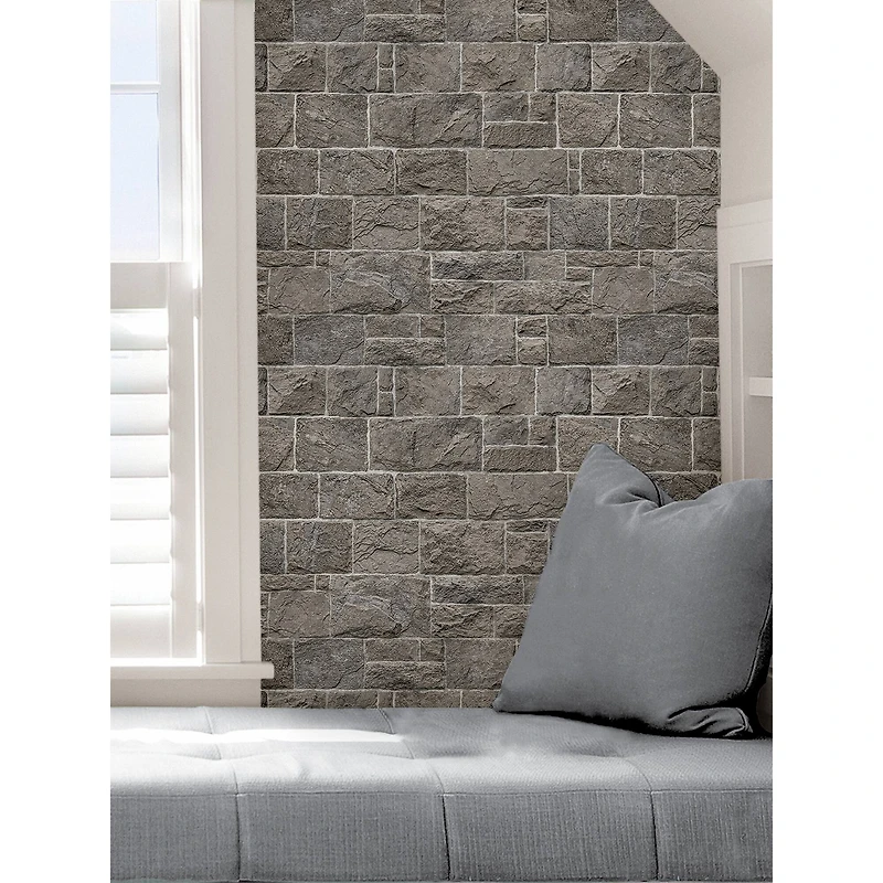 InHome Kennedy Stone Peel & Stick Wallpaper