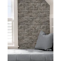 InHome Kennedy Stone Peel & Stick Wallpaper