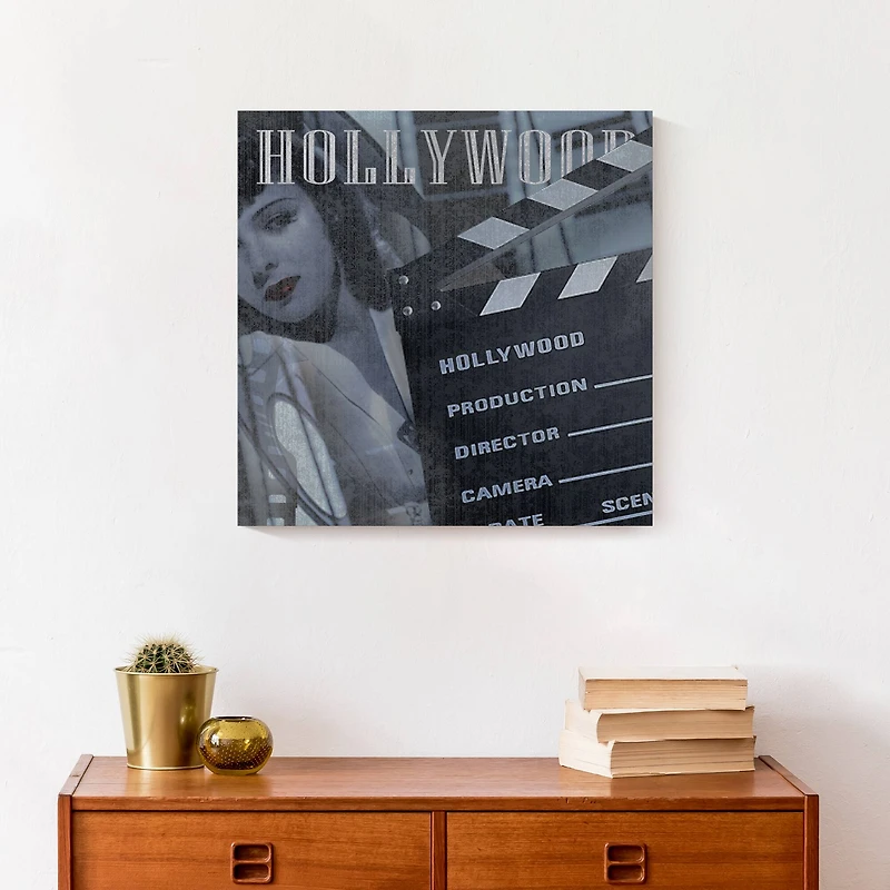 Hollywood Production 16" x 16" Canvas Wall Art