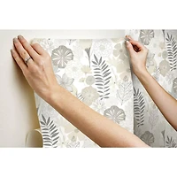 RoomMates Perennial Blooms Peel & Stick Wallpaper