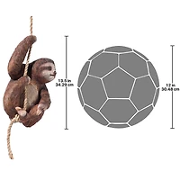 Design Toscano Hanging Horatio the 3-Toed Sloth Statue