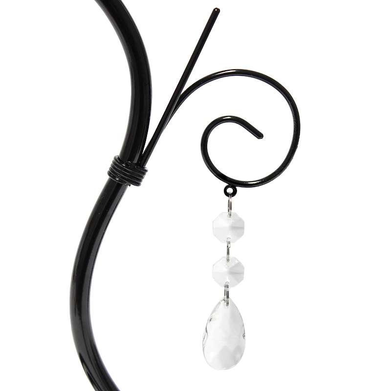 Creekwood Home Priva 19" Ivy Metal Winding Table Lamp