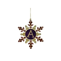 6.25" Cranberry Monogram Décor by Ashland