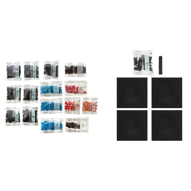 10" x 10" Mushroom Pixelated Brick Art Kit by Make Market®