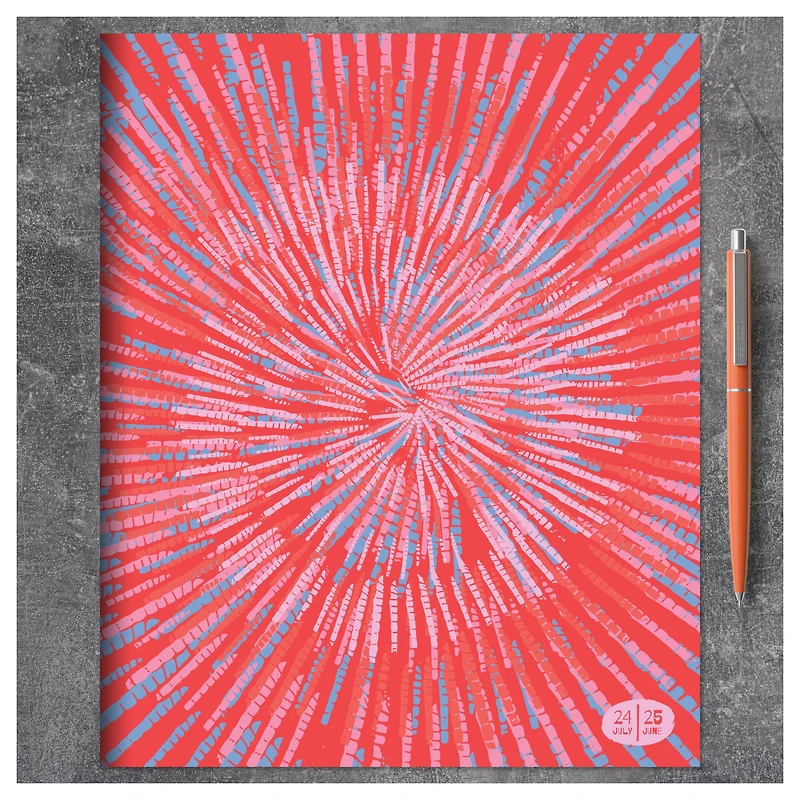 TF Publishing 2024-2025 Large Spiral Print Monthly Planner