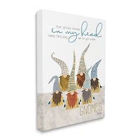 Stupell Industries Voices Get More Gnomes Canvas Wall Art