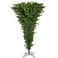 5.5ft. Unlit Green Upside Down Artificial Christmas Tree