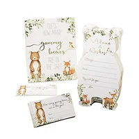Kate Aspen® Woodland Baby Advice Card & Baby Shower Game Set