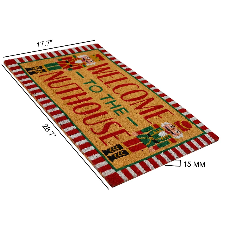 Welcome to the Nuthouse Doormat by Ashland®