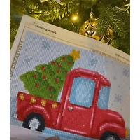 Crafting Spark New Year Lorry Diamond Painting Kit