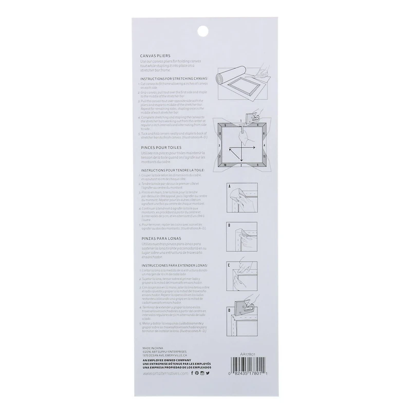 Art Alternatives Canvas Pliers 