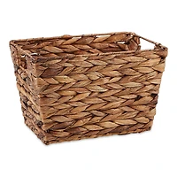 DII® Dark Brown Water Hyacinth Basket Set