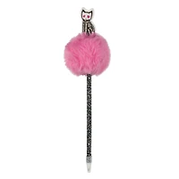 8" Skeleton Cat Pom Pom Pen by Creatology™