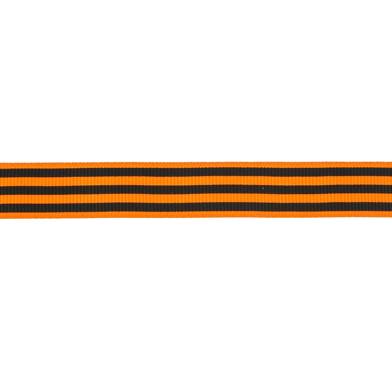 5/8" x 4yd. Orange & Black Stripes Ribbon by Celebrate It® Halloween