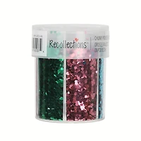 12 Pack: Signature™ Primary Chunky Glitter Caddy by Recollections™