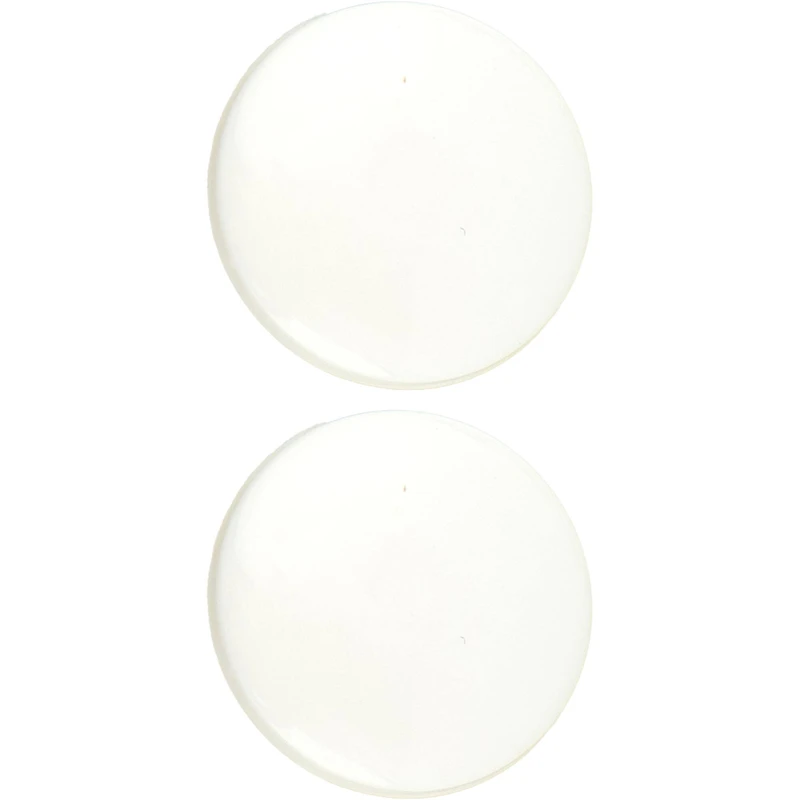 LaMode 7/8" White Shank Buttons, 2ct.
