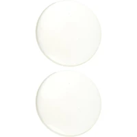 LaMode 7/8" White Shank Buttons, 2ct.