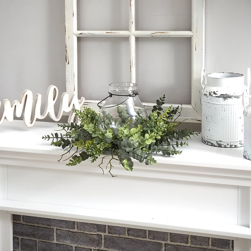 19" Eucalyptus Candelabrum