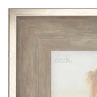 Expressions™ Metallic Edge Champagne Woodgrain Frame by Studio Décor®