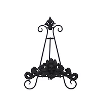 13.5" Black Metal Easel Tabletop Accent by Ashland®