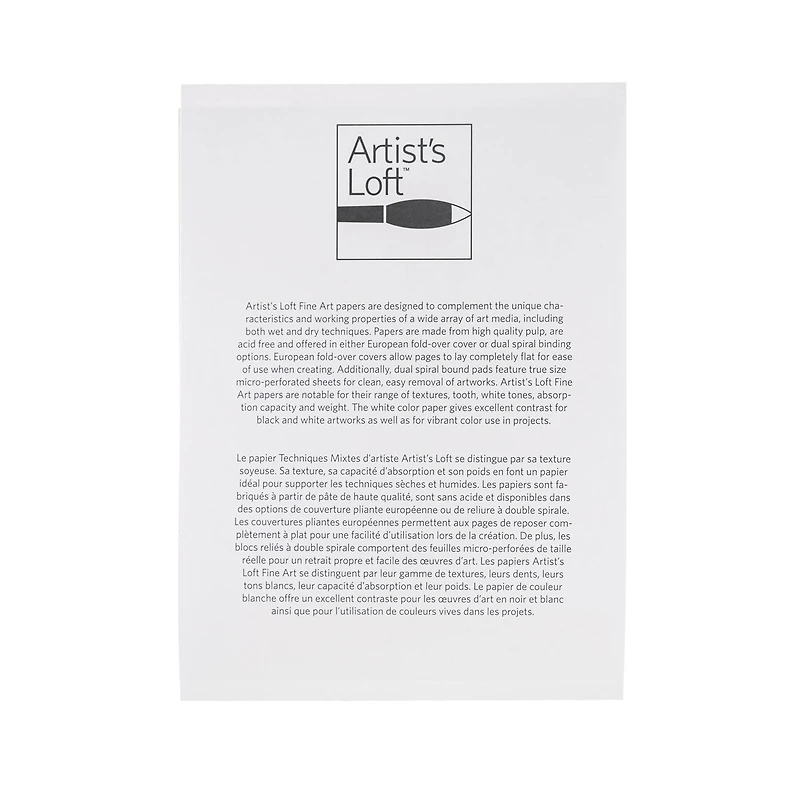 12 Pack: Mixed Media Pad by Artist's Loft™, 6" x 8"