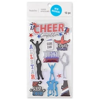 Pro Cheerleading Dimensional Stickers by Recollections™