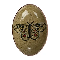 Hello Honey® 7" Insect & Bird Design Stoneware Bowl Set