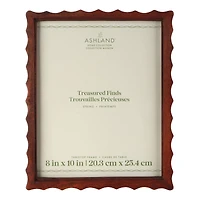 8" x 10" Natural Scalloped Edge Wood Tabletop Frame, Treasured Finds by Ashland®