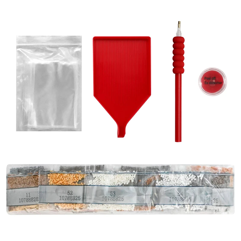 16" x 20" Pink Carriage Diamond Art Kit by Make Market®