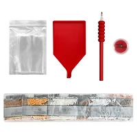 16" x 20" Pink Carriage Diamond Art Kit by Make Market®