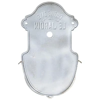 Hello Honey® 28.5" White Distressed Finish Metal Wall-Mounted Planter