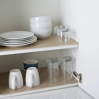 Simplify 12ft. Taupe Solid Foam Liner