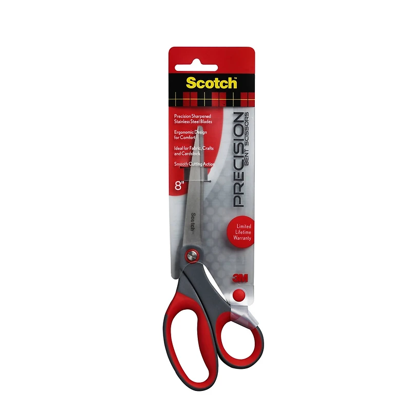 24 Pack: 3M Scotch™ 8" Precision Bent Scissors