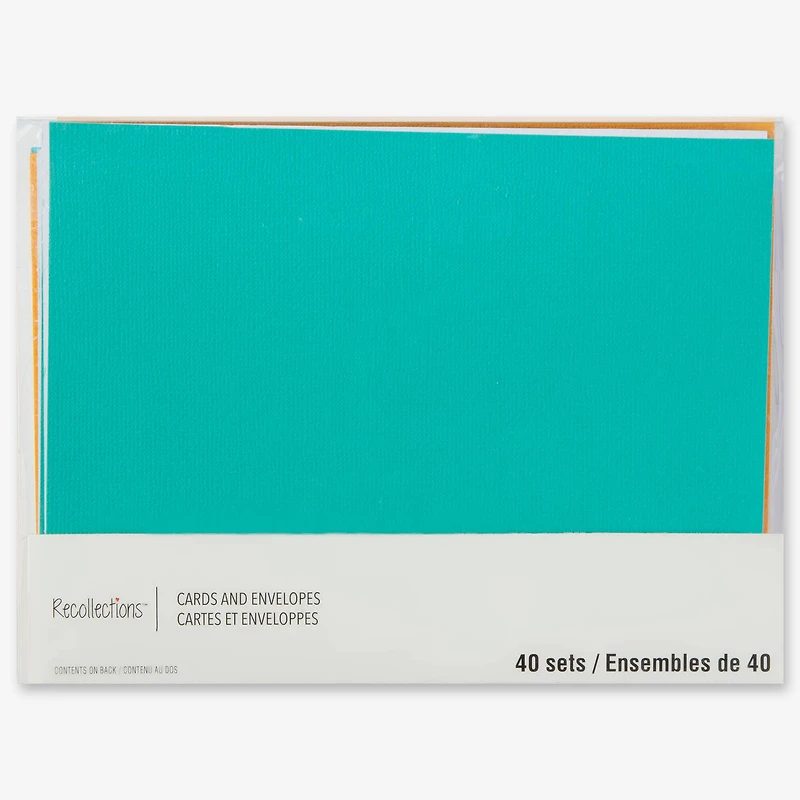 Solid Rainbow Cards & Envelopes by Recollections™, 5" x 7"