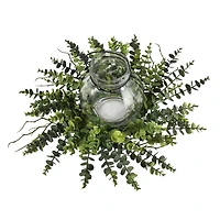 19" Eucalyptus Candelabrum