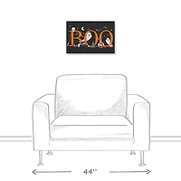 Boo Halloween Icons 18" x 12' Canvas Wall Art