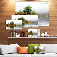 Designart - Pine Tree with Reflection