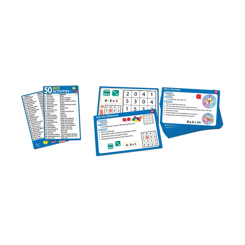 Junior Learning® 50 Dice Activities