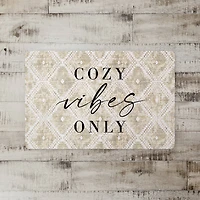 Cozy Vibes Only Floor Mat, 18" x 27"