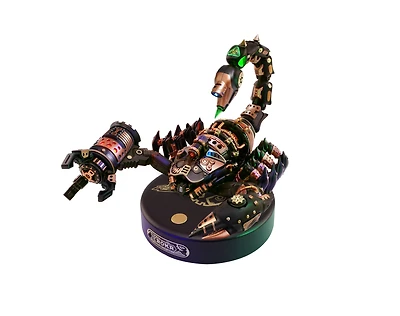 ROKR® Mechanical Age Emperor Scorpion LED 3D Puzzle Kit