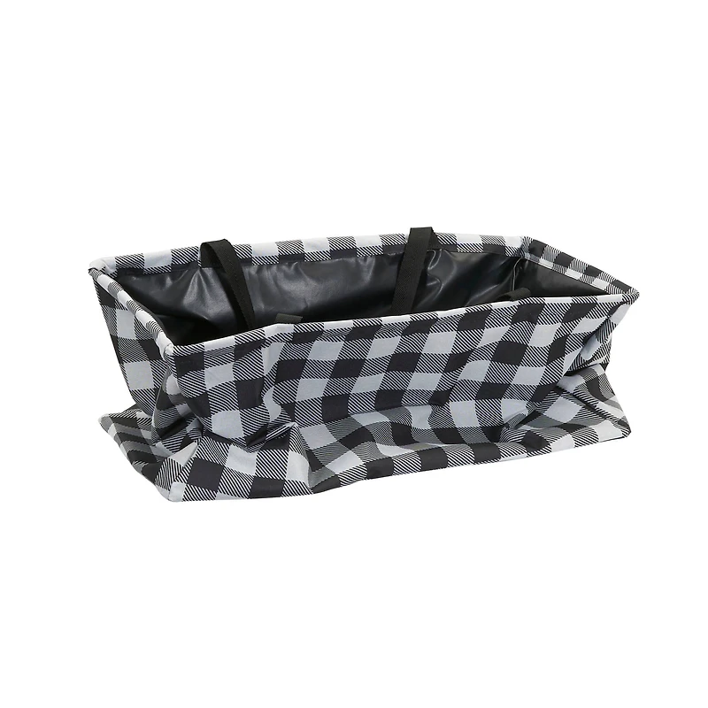 Household Essentials Krush® Black & White Canvas Utility Tote