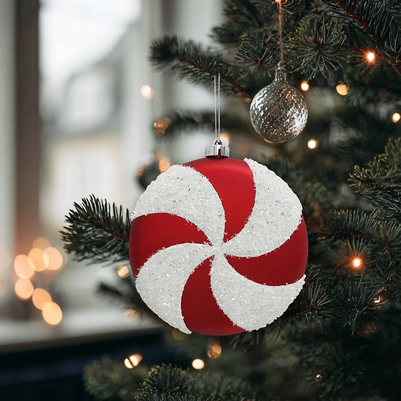 8.5" Jumbo Peppermint Shatterproof Ornament by Ashland®