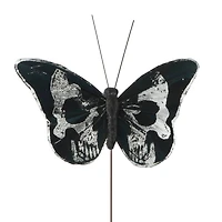 Silver Skull Butterfly Set by Ashland®