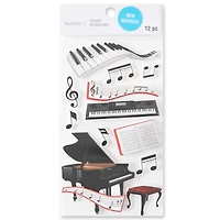 Piano Recital Dimensional Stickers by Recollections™