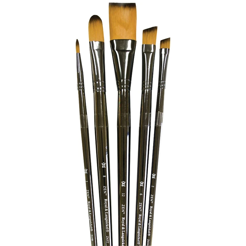 Zen™ Series 43 Long Handle Royal Brush Set