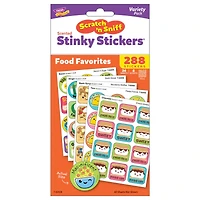 TREND Enterprises® Food Favorites Scratch 'n Sniff Stinky Stickers® Variety Pack